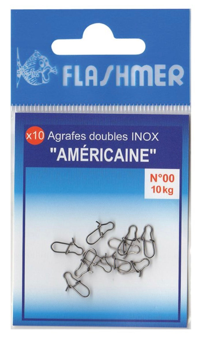 Agrafe Double Americaine Flashmer