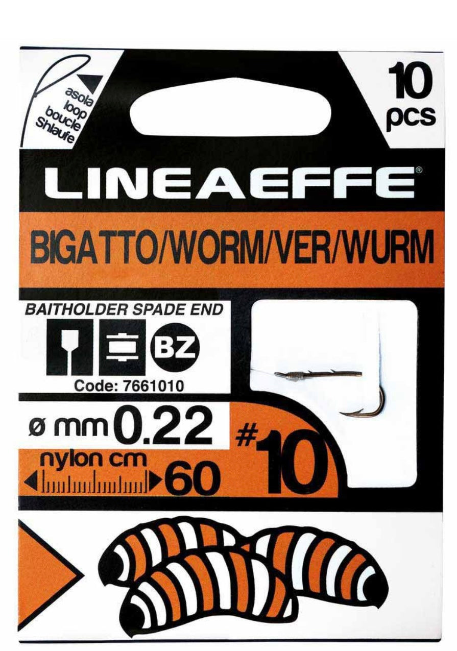 Hameçon a ver lineaeffe taille 12