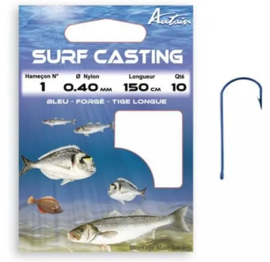 Hameçon surf casting autain - 10pcs