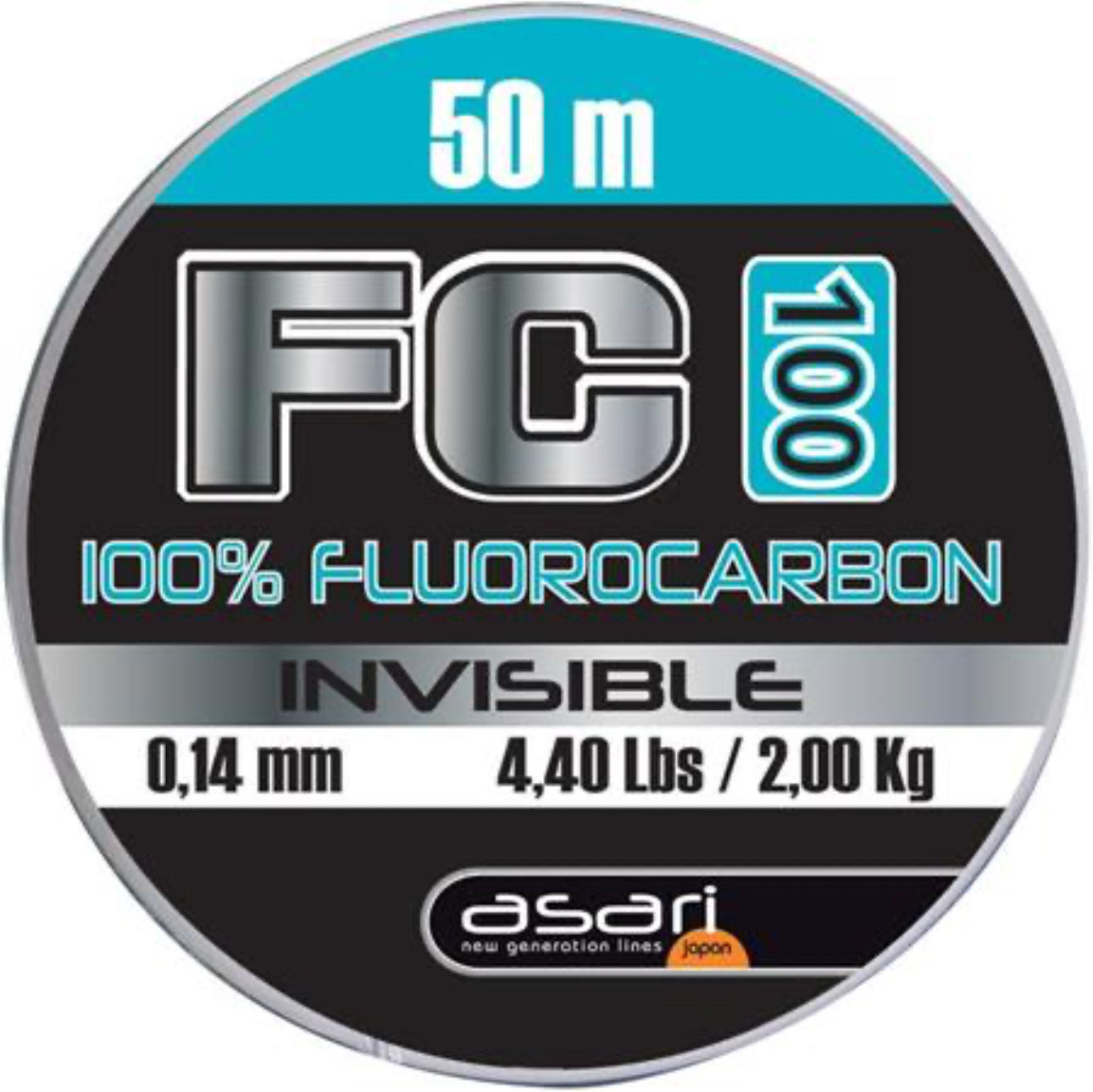 Fluorocarbone Asari Fc-100 - 50M