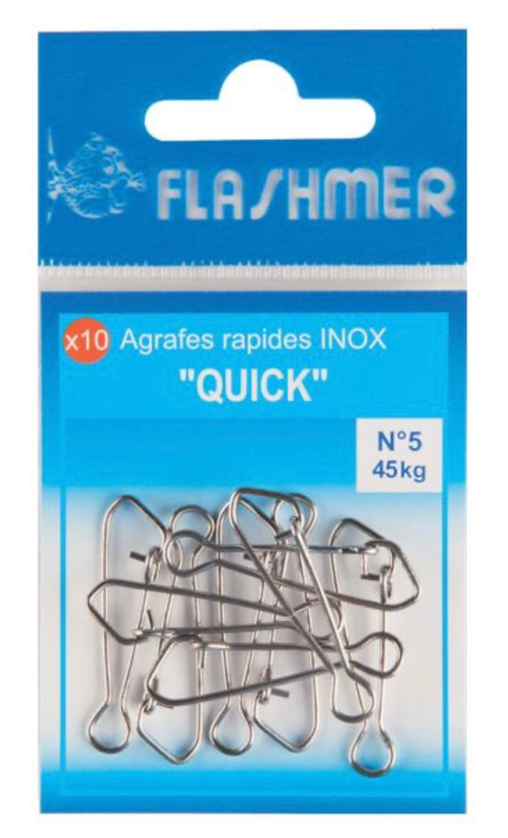 Agrafes rapide Flashmer Quick Inox