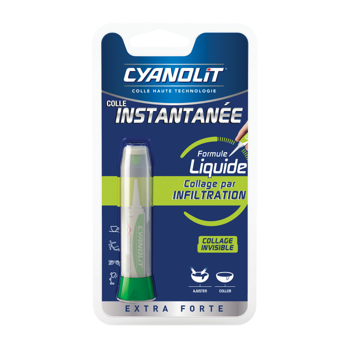 Cyanolit colle instantanément extra forte 2g