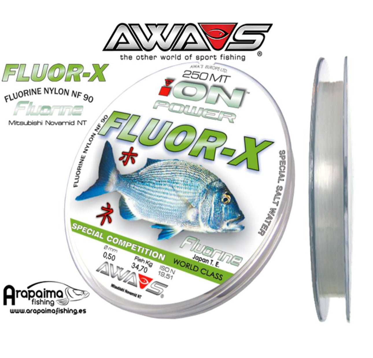 Awa-Shima Ion Power Fluor-X 250 M