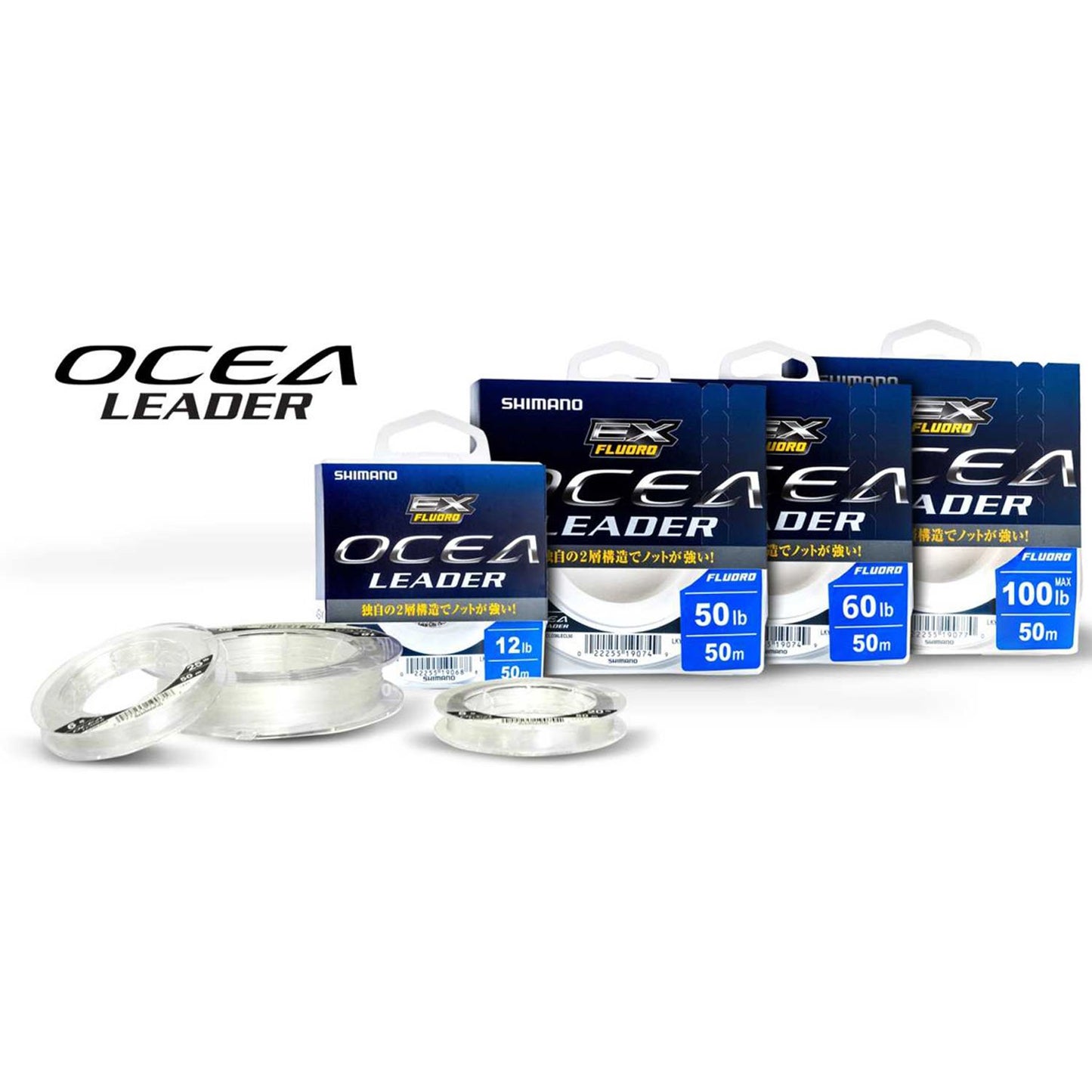 Line Ocea EX Fluoro Leader 50m Clear