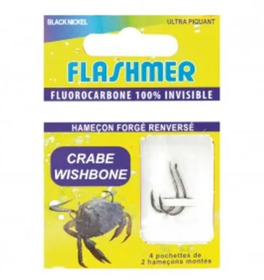 Crabe wishbone flashmer